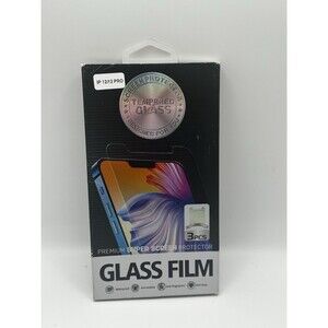 3-Pack Tempered Glass Screen Protector for iPhone 12 / 12 Pro (6.1") 9H Hardness